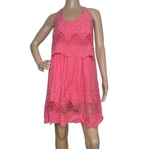 Tobi layered lace dress, size small